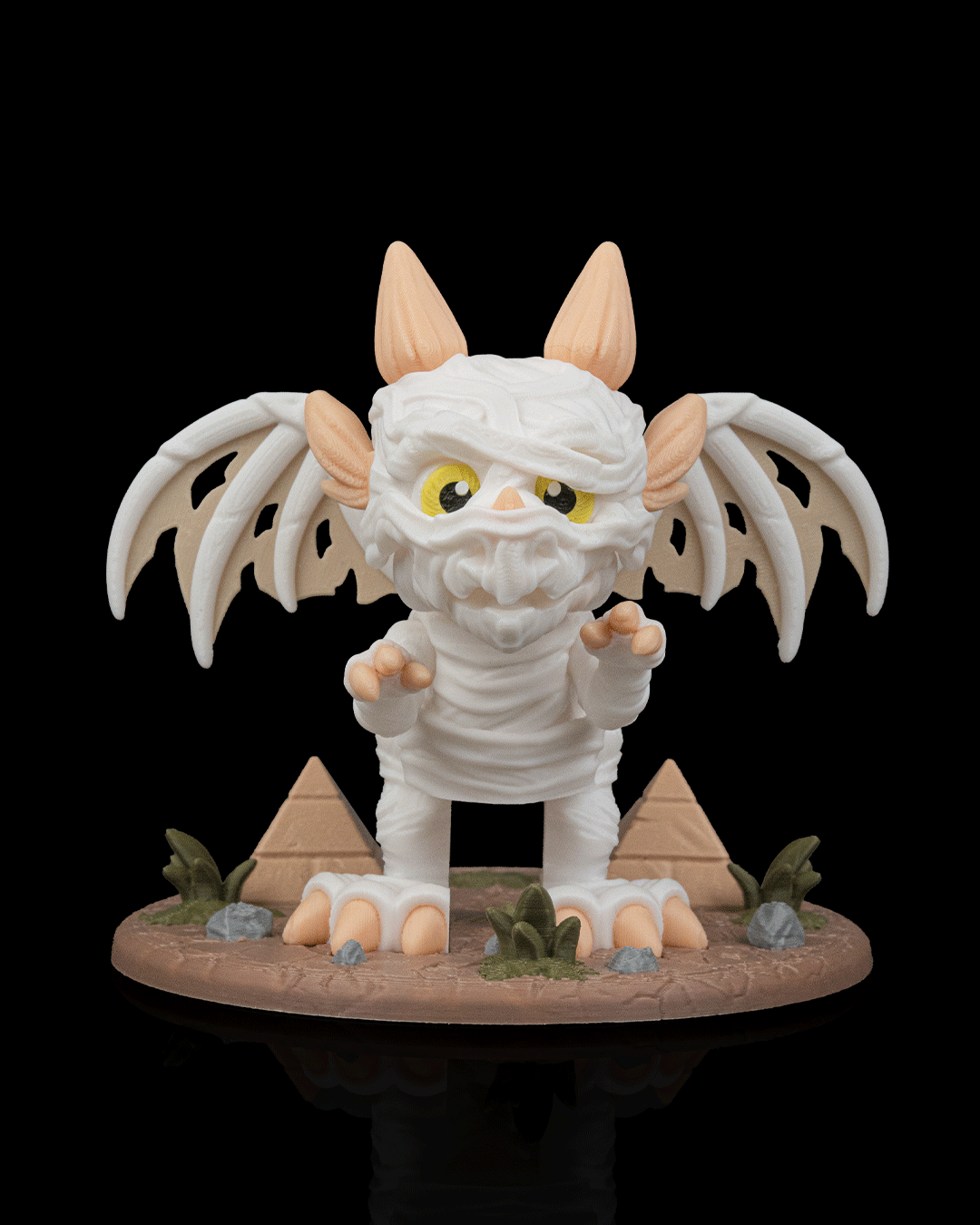 The Wrapped — halloween toy, view 2, 3D printed by Craft & Press