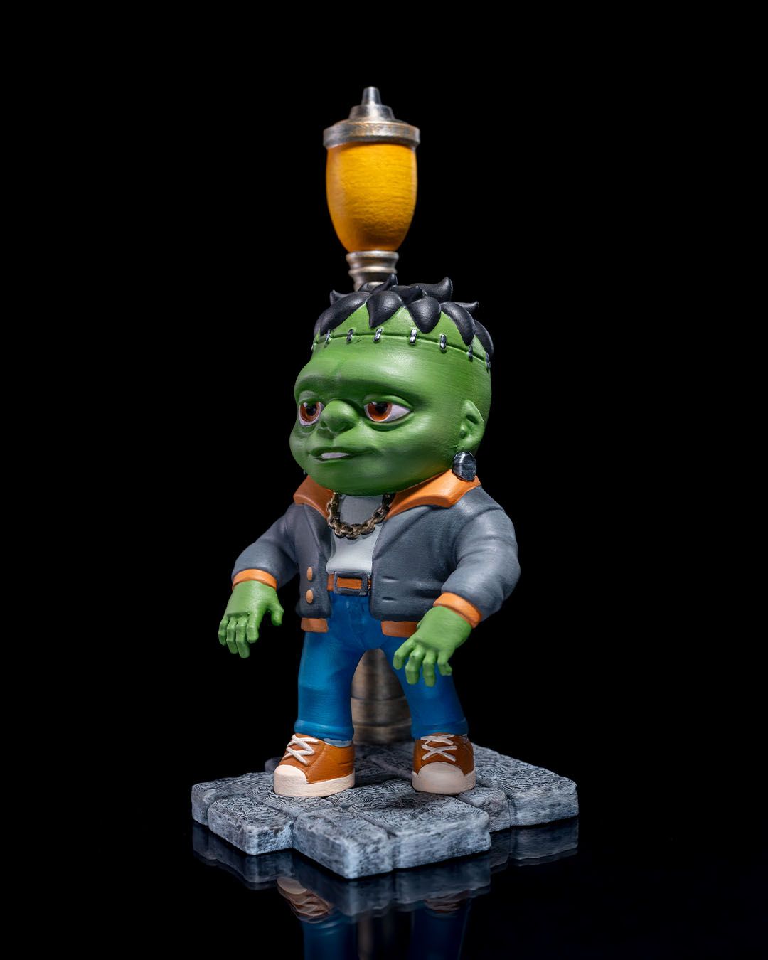 Urban Terrors - Frankie — halloween decor, view 2, 3D printed by Craft & Press