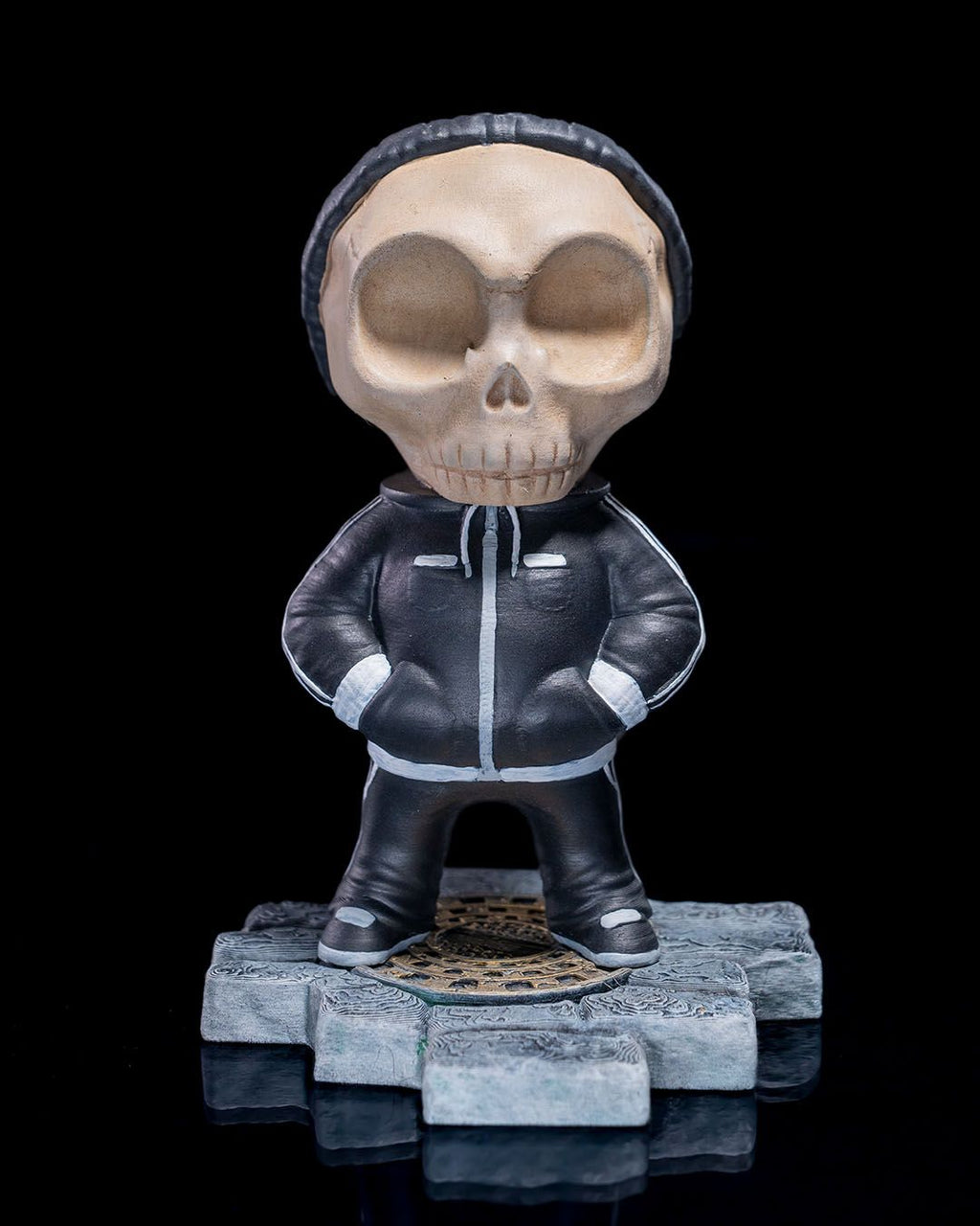 Urban Terrors - Grim — halloween decor, view 2, 3D printed by Craft & Press