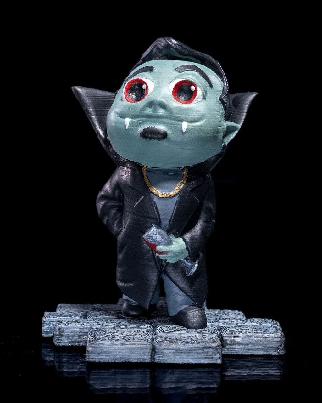 Urban Terrors - Vampire — halloween decor, view 2, 3D printed by Craft & Press