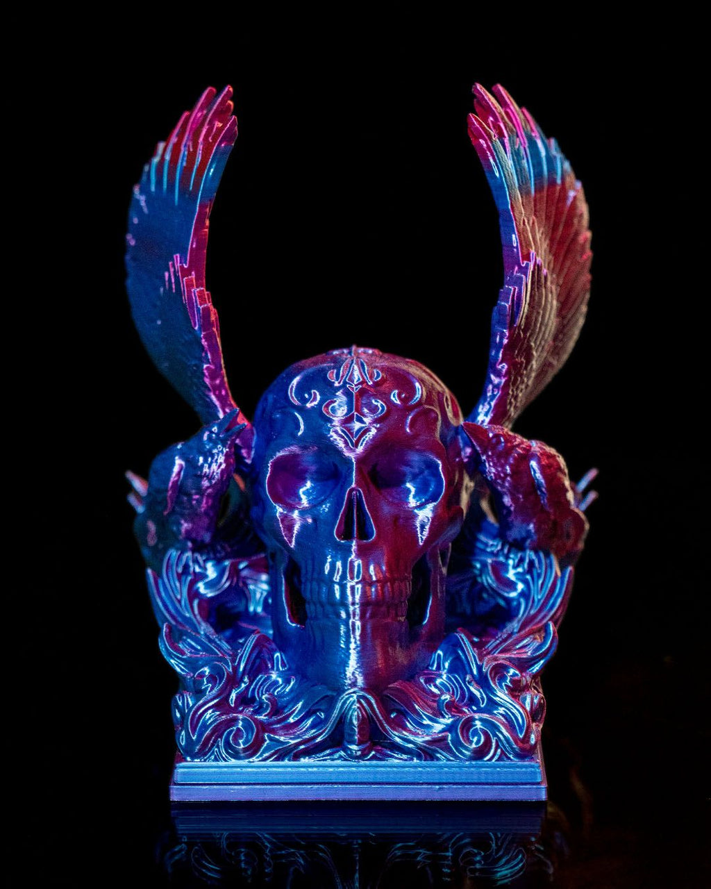Wings and Bones — halloween decor, view 2, 3D printed by Craft & Press