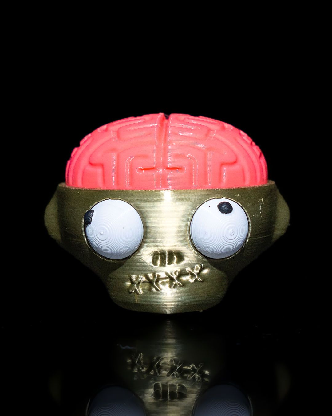 Zombie Grinder — halloween toy, view 2, 3D printed by Craft & Press