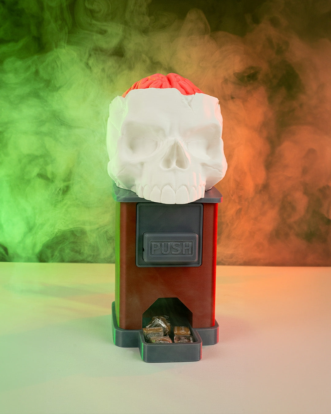 Bone Appétit Candy Dispenser — halloween candy holder, view 3, 3D printed by Craft & Press