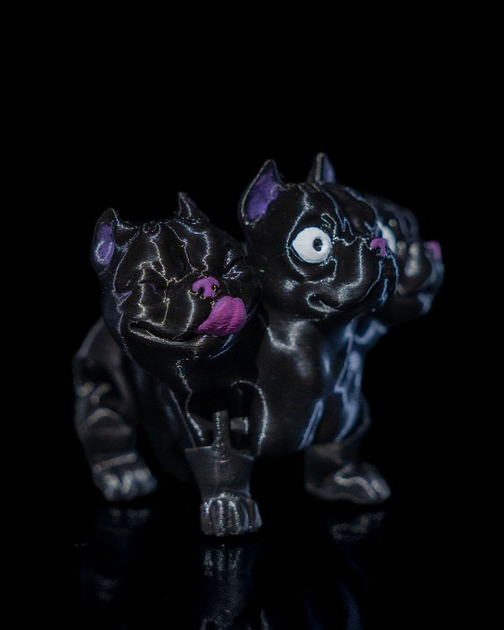 Cerberus Dog — halloween toy, view 3, 3D printed by Craft & Press