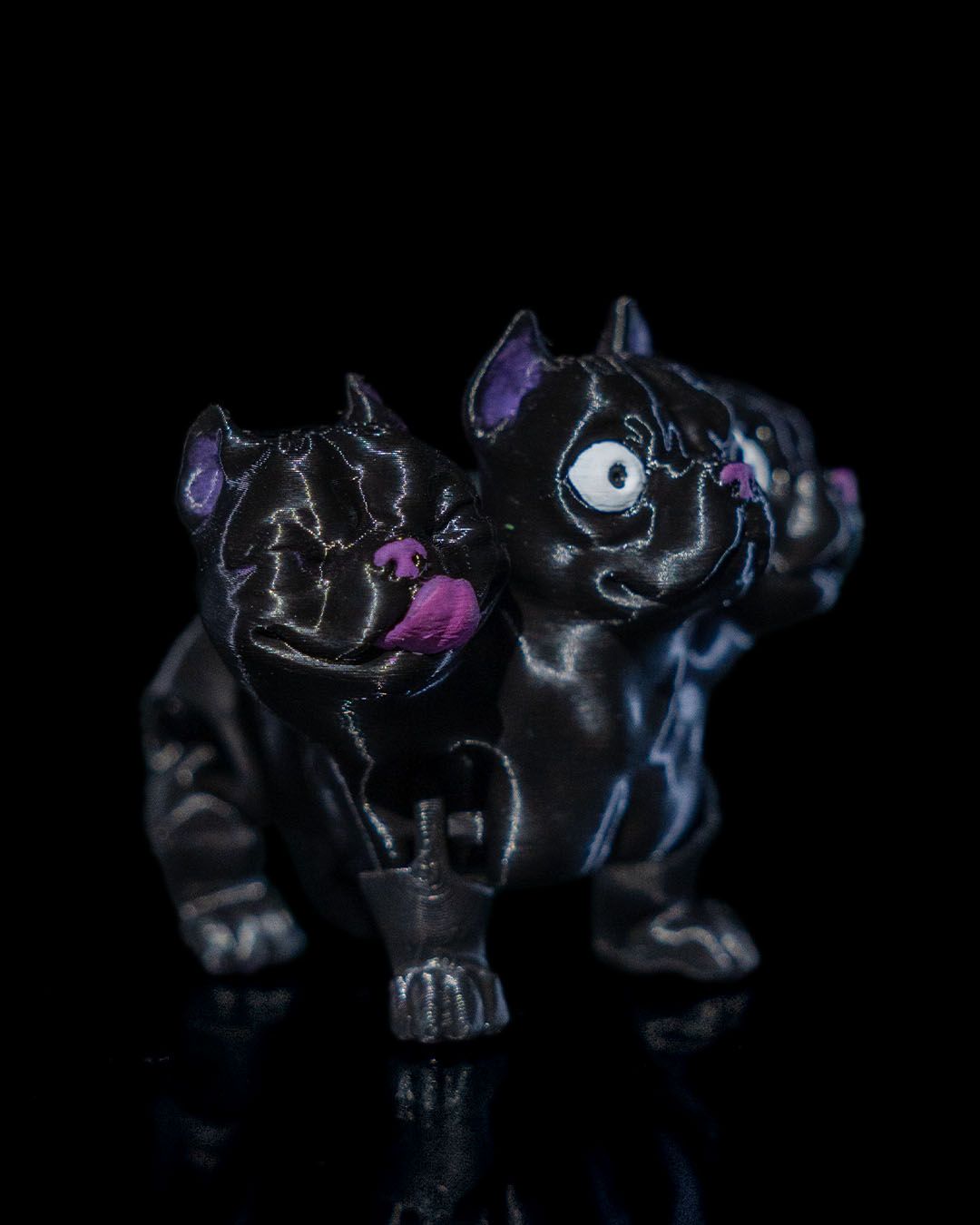 Cerberus Dog — halloween toy, view 3, 3D printed by Craft & Press