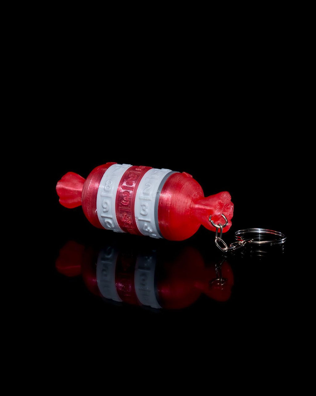 Cryptex Candy — halloween candy holder, view 3, 3D printed by Craft & Press
