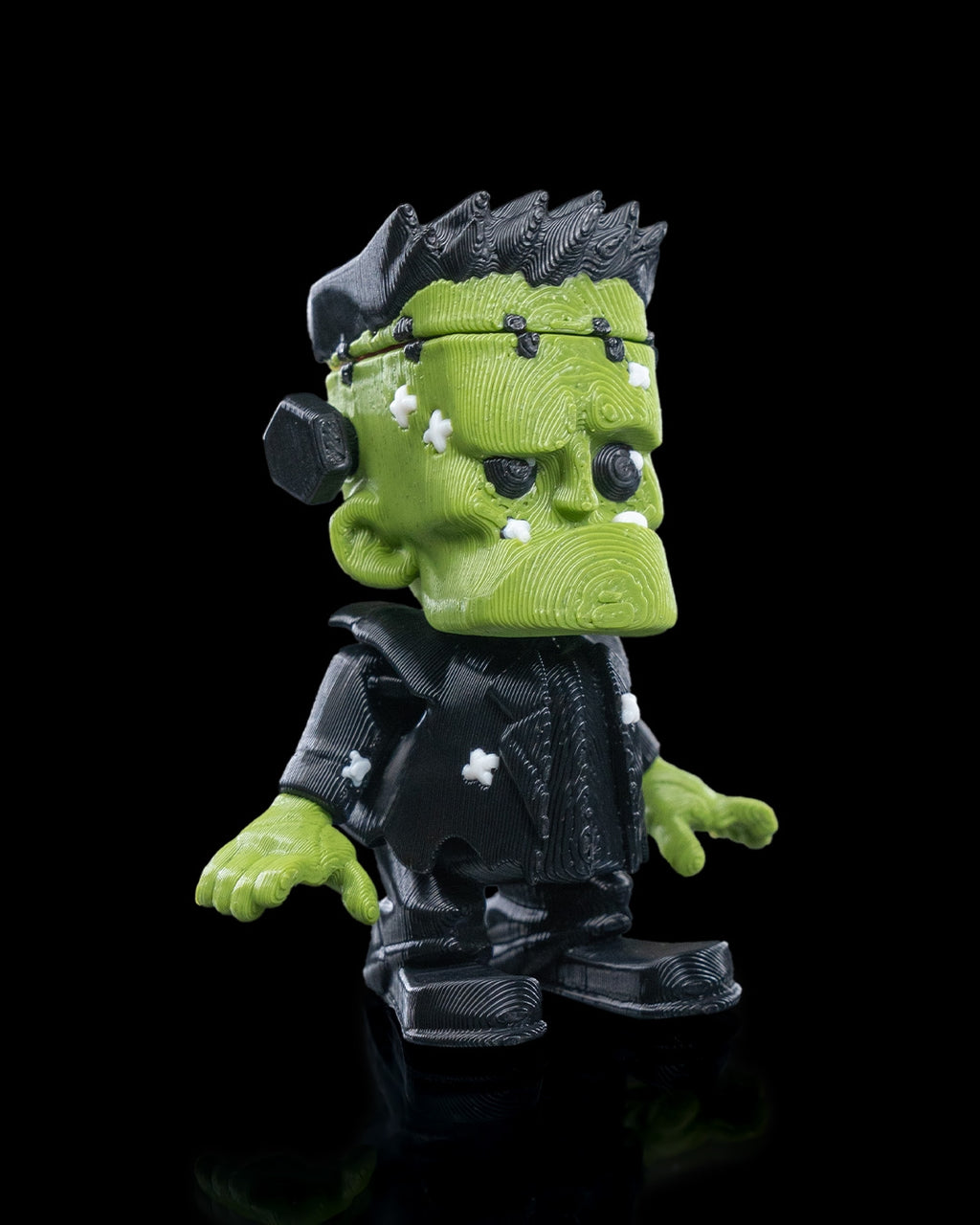 Fright Frankie — halloween toy, view 3, 3D printed by Craft & Press