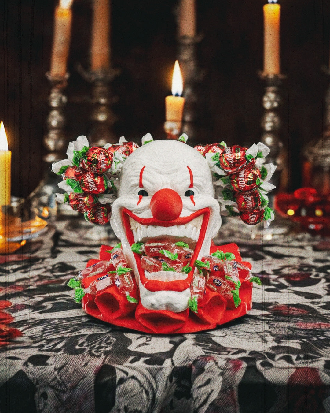 Gory Giggles Candy Holder — halloween candy holder, view 3, 3D printed by Craft & Press
