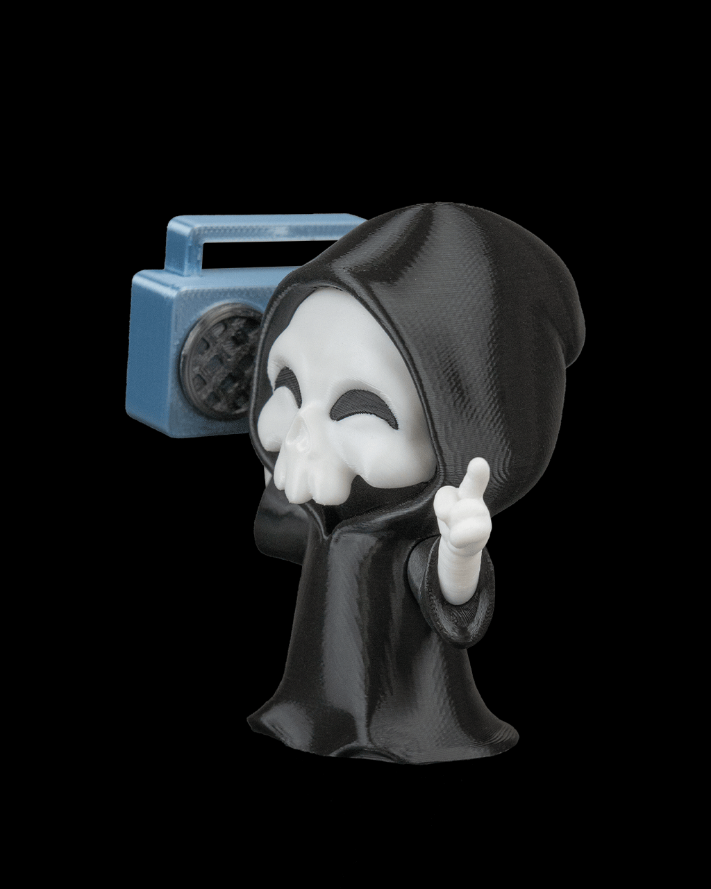 Groove Reaper — halloween toy, view 3, 3D printed by Craft & Press