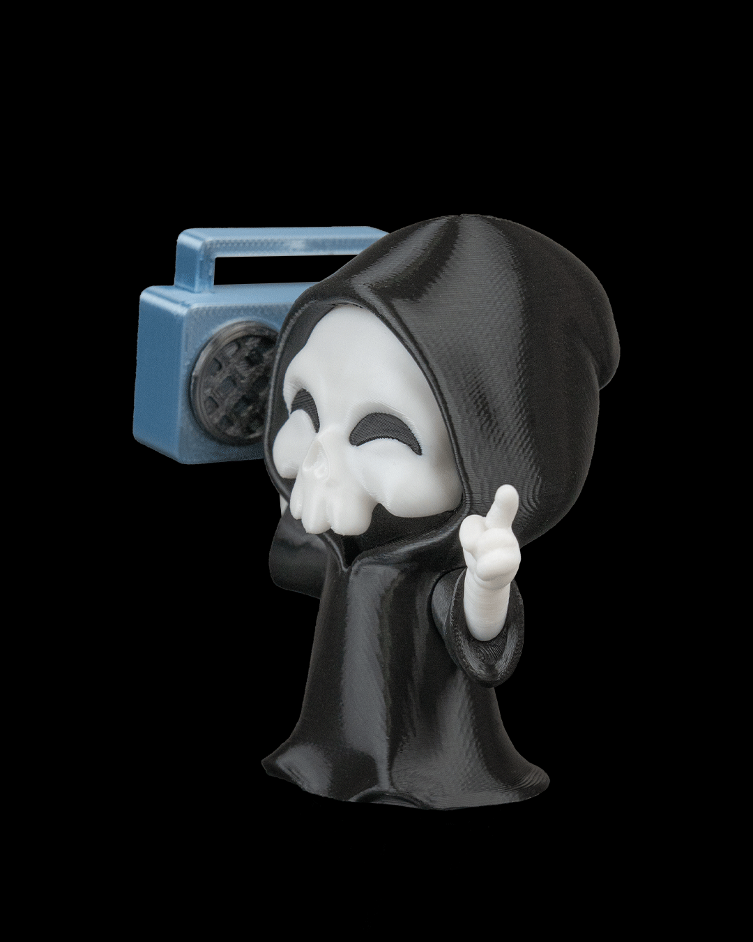Groove Reaper — halloween toy, view 3, 3D printed by Craft & Press