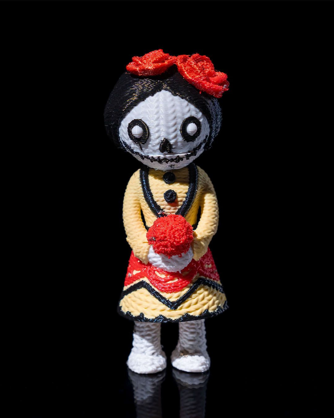 Knitted Love — halloween decor, view 3, 3D printed by Craft & Press