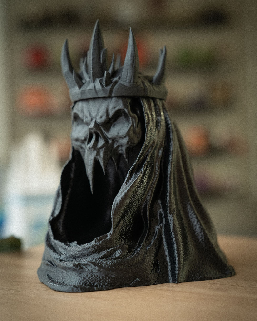 Night King Trinket Dish — halloween organizer, view 3, 3D printed by Craft & Press
