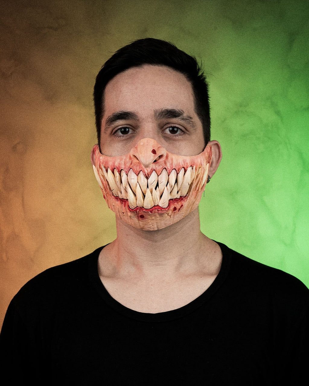 Savage Smile Halloween Mask — halloween mask, view 3, 3D printed by Craft & Press