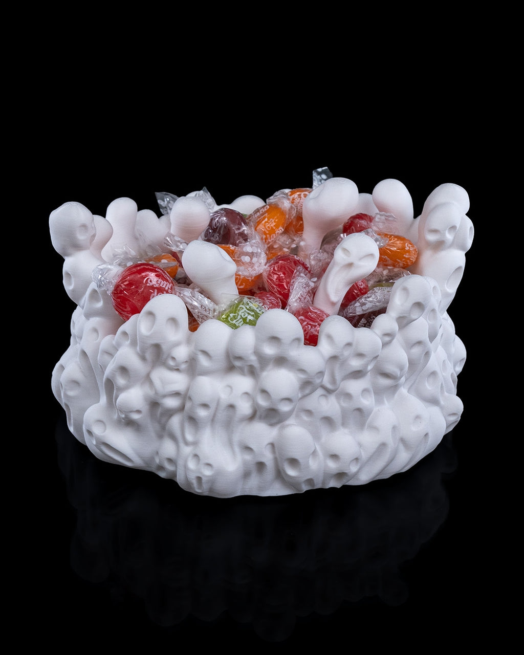 Spectral Candy Holder — halloween candy holder, view 3, 3D printed by Craft & Press