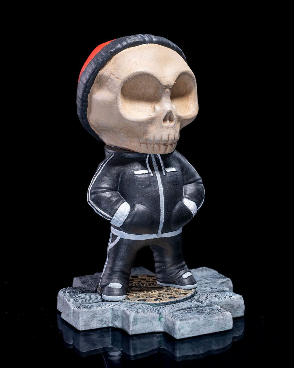 Urban Terrors - Grim — halloween decor, view 3, 3D printed by Craft & Press