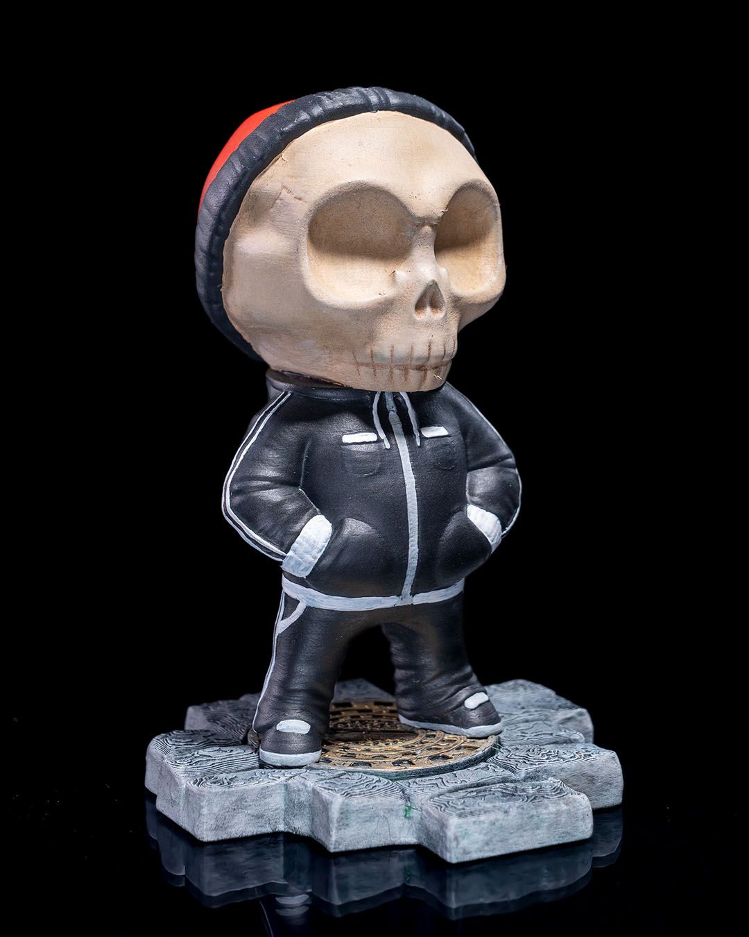 Urban Terrors - Grim — halloween decor, view 3, 3D printed by Craft & Press