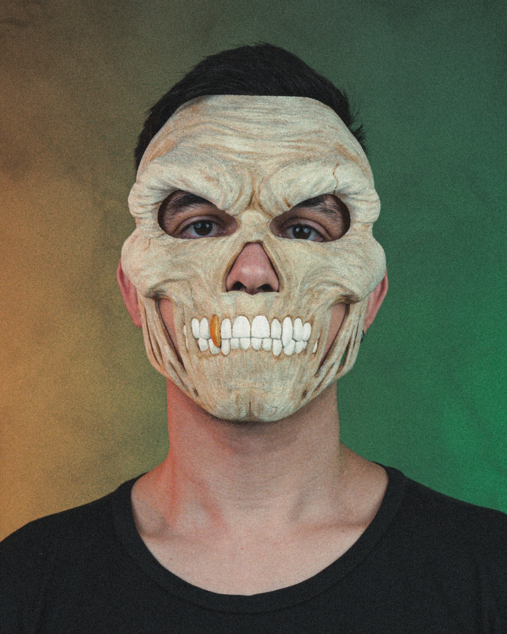 Vile Skull Halloween Mask — halloween mask, view 3, 3D printed by Craft & Press