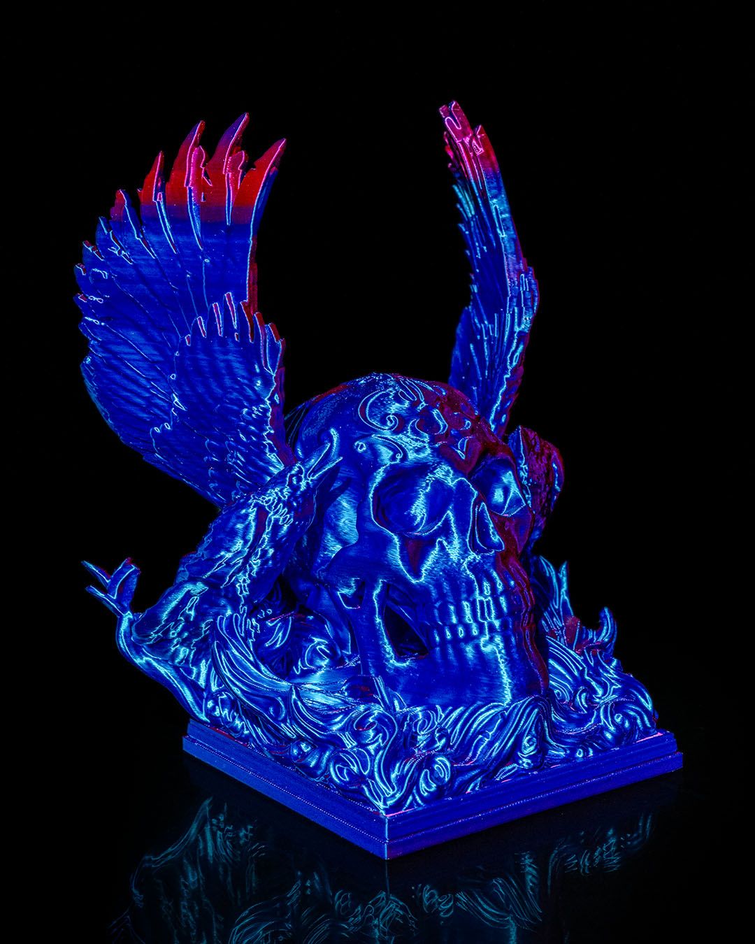 Wings and Bones — halloween decor, view 3, 3D printed by Craft & Press