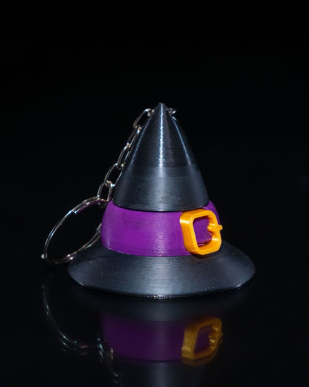 Witch Hat Fidget — halloween toy, view 3, 3D printed by Craft & Press