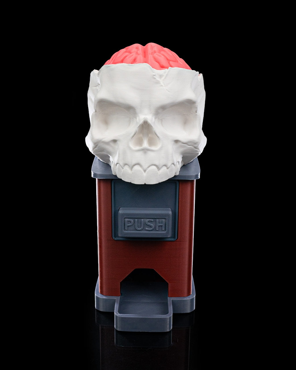 Bone Appétit Candy Dispenser — halloween candy holder, view 4, 3D printed by Craft & Press