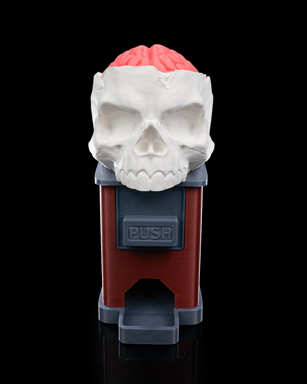 Bone Appétit Candy Dispenser — halloween candy holder, view 4, 3D printed by Craft & Press