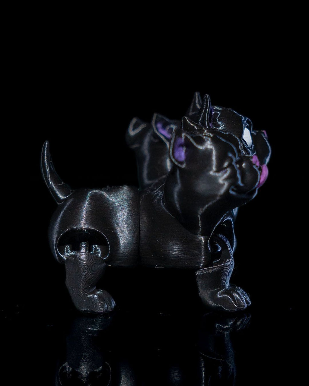 Cerberus Dog — halloween toy, view 4, 3D printed by Craft & Press