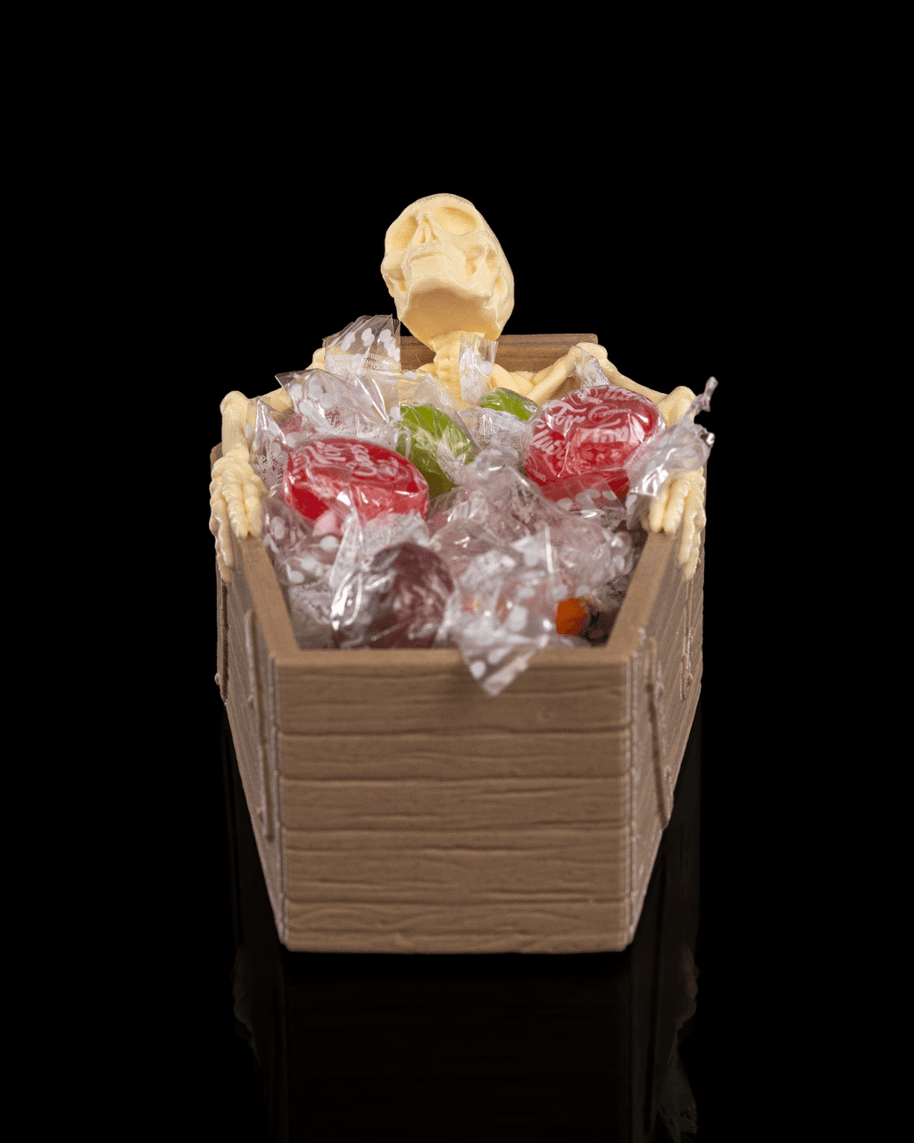 Deathtub Candy Holder — halloween candy holder, view 4, 3D printed by Craft & Press