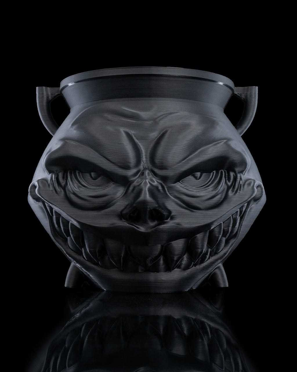 Greedy Cauldron Candy Holder — halloween candy holder, view 4, 3D printed by Craft & Press