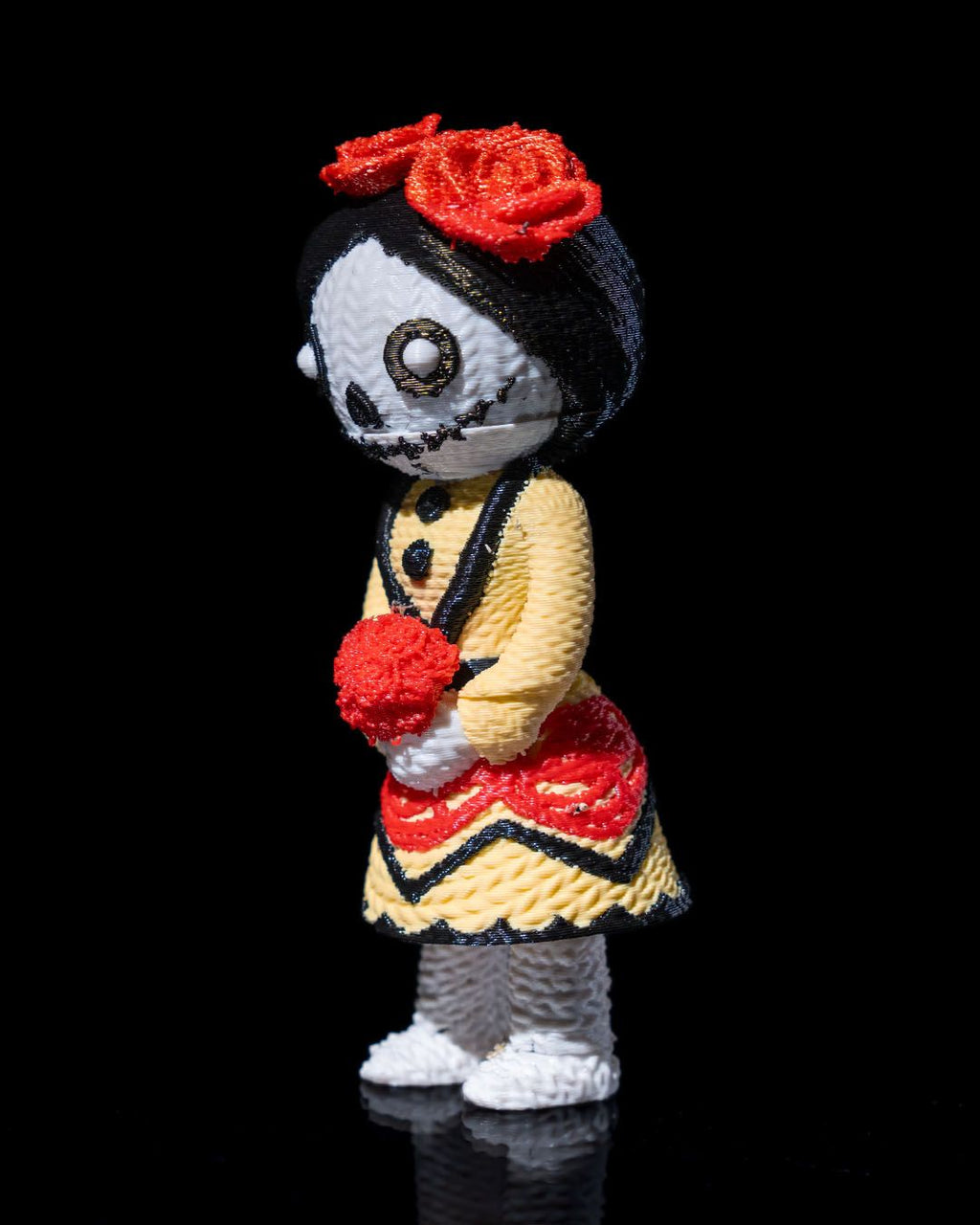 Knitted Love — halloween decor, view 4, 3D printed by Craft & Press