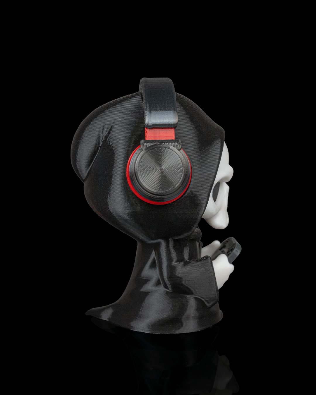 Press F — halloween toy, view 4, 3D printed by Craft & Press