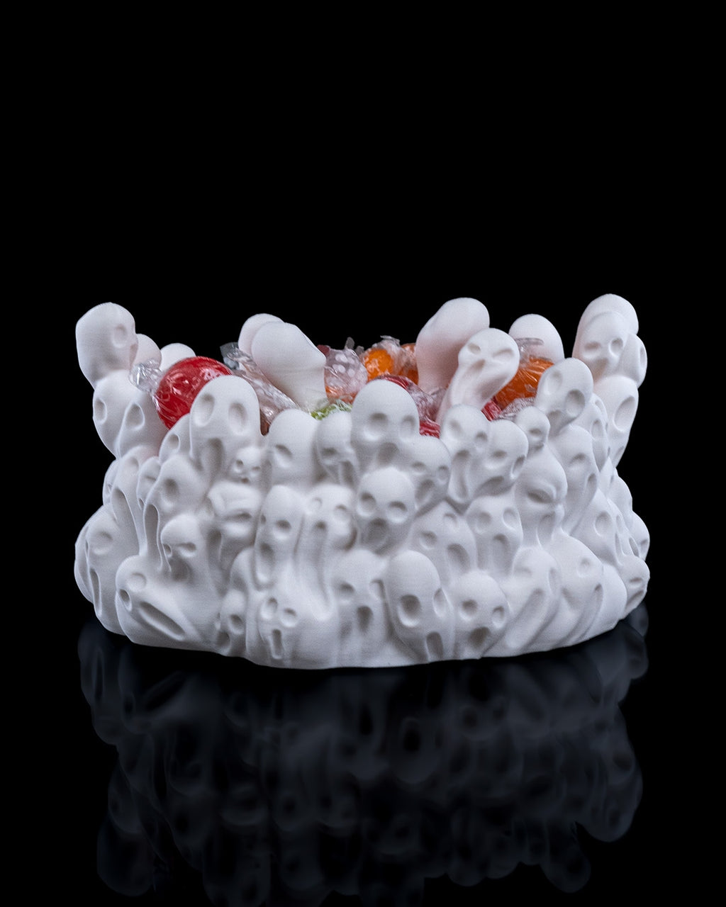 Spectral Candy Holder — halloween candy holder, view 4, 3D printed by Craft & Press