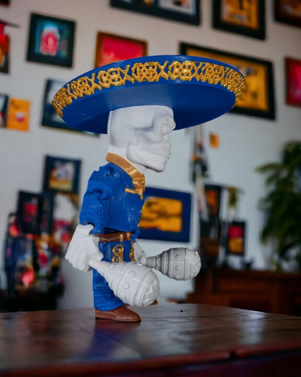 Undead Jobs - Mariachi — halloween toy, view 4, 3D printed by Craft & Press