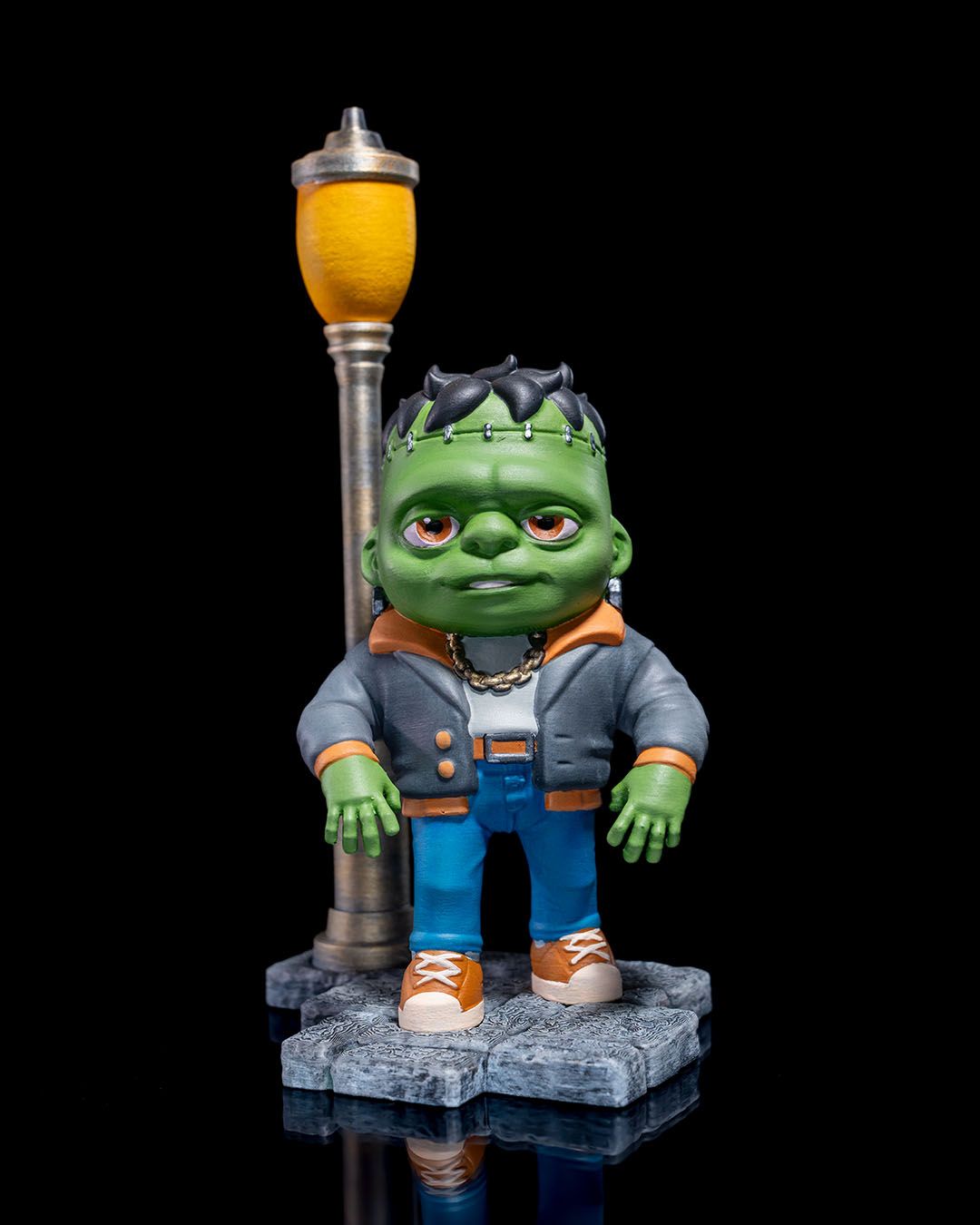 Urban Terrors - Frankie — halloween decor, view 4, 3D printed by Craft & Press