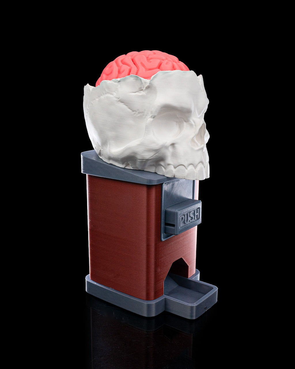 Bone Appétit Candy Dispenser — halloween candy holder, view 5, 3D printed by Craft & Press