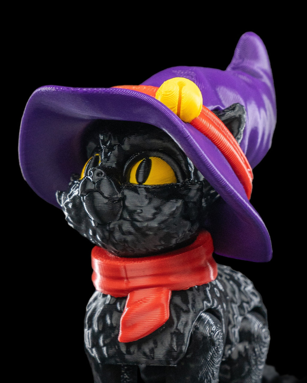 Cat in a hat — halloween toy, view 5, 3D printed by Craft & Press