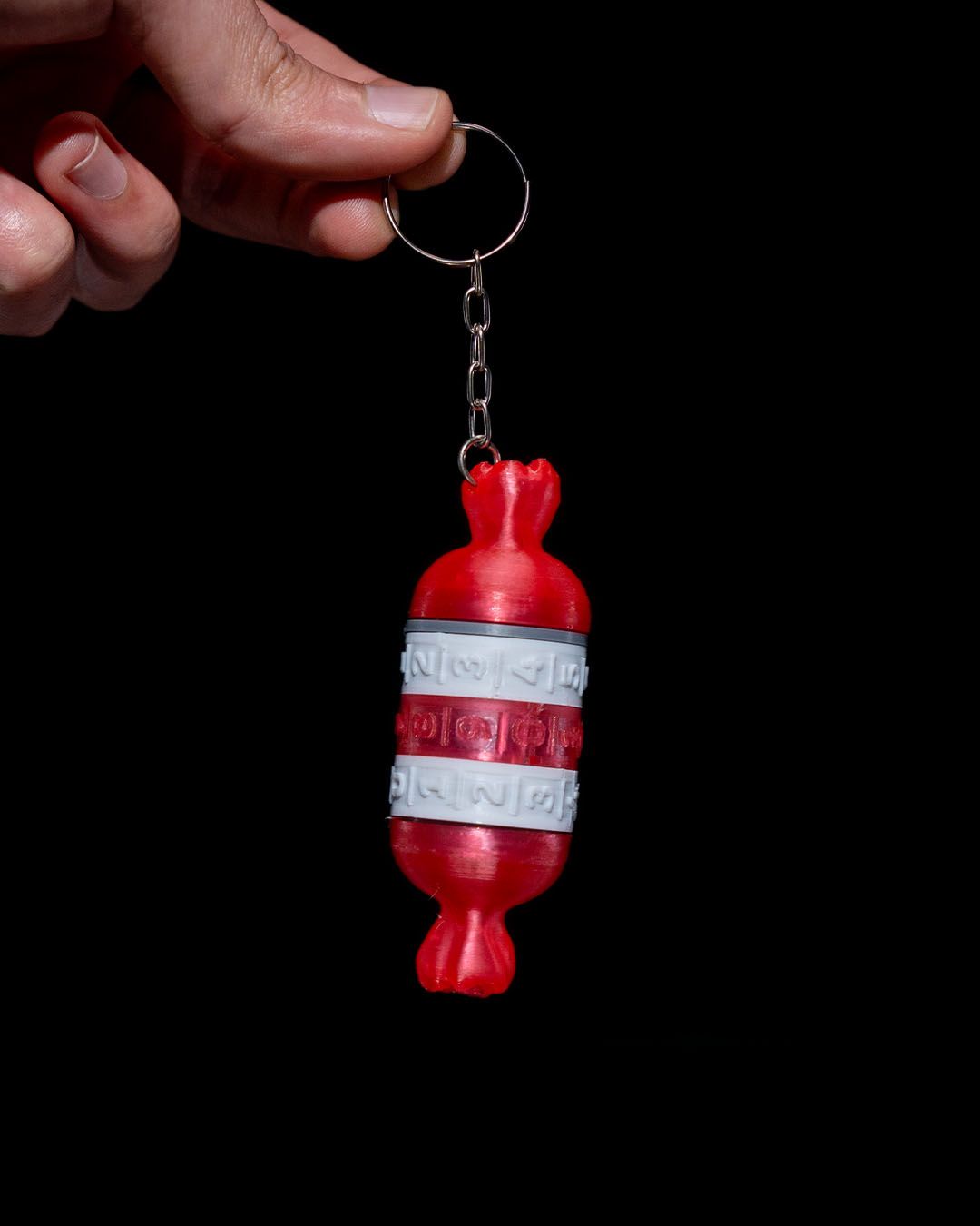 Cryptex Candy — halloween candy holder, view 5, 3D printed by Craft & Press