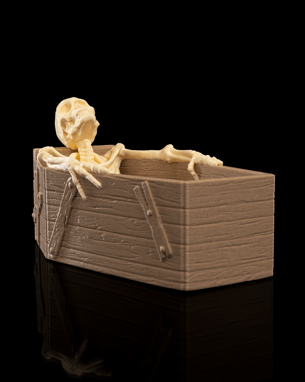 Deathtub Candy Holder — halloween candy holder, view 5, 3D printed by Craft & Press