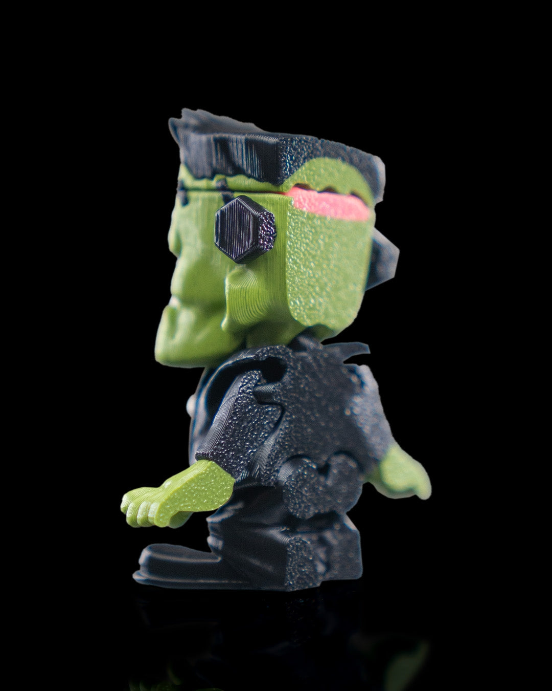 Fright Frankie — halloween toy, view 5, 3D printed by Craft & Press