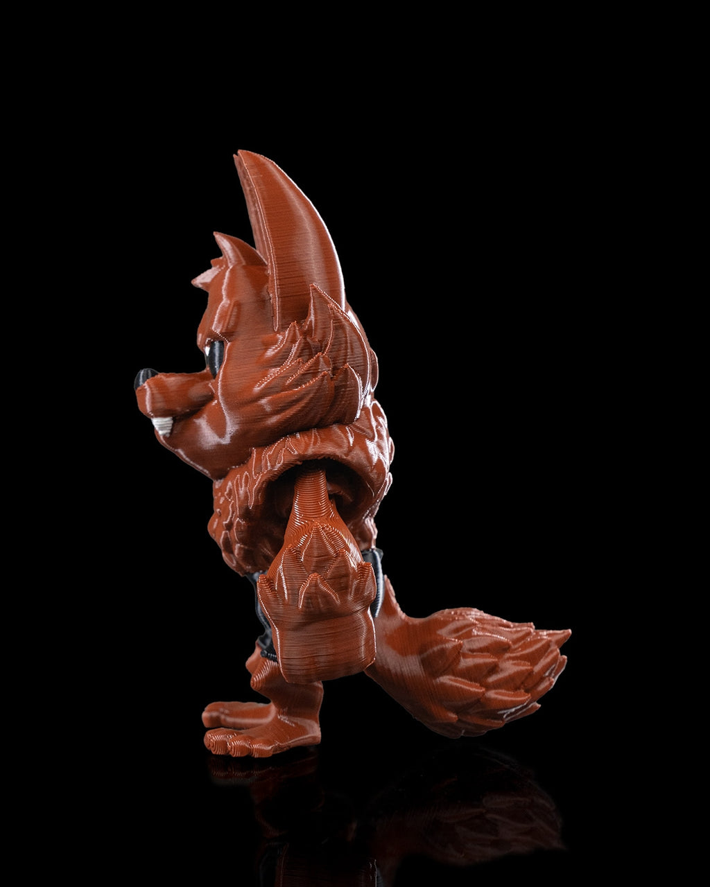 Furrocious Wolf — halloween toy, view 5, 3D printed by Craft & Press