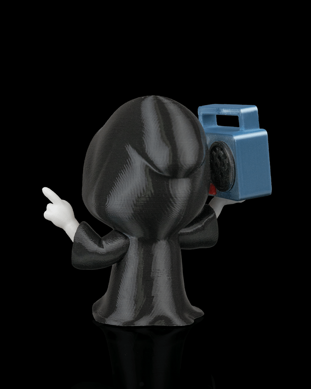 Groove Reaper — halloween toy, view 5, 3D printed by Craft & Press