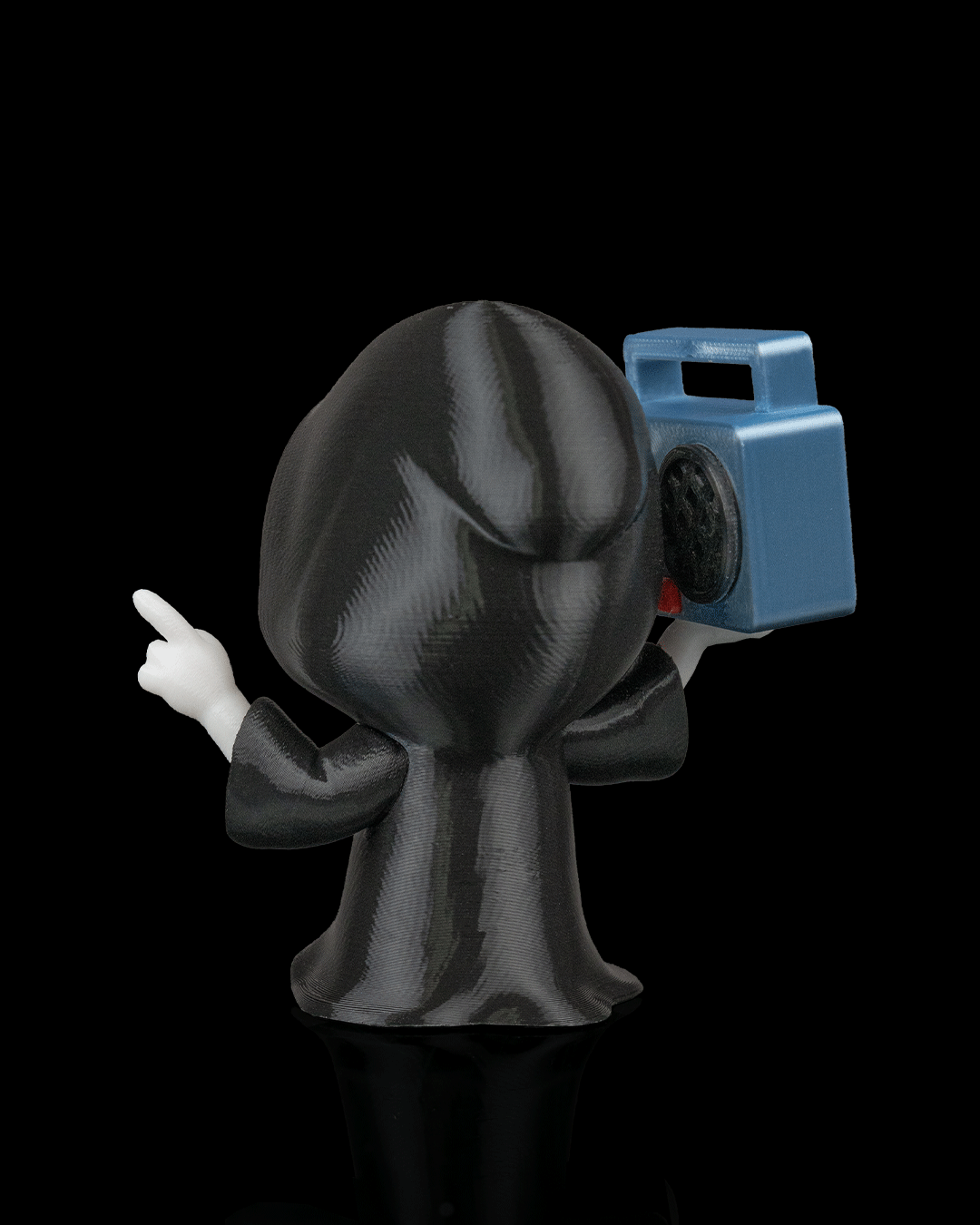 Groove Reaper — halloween toy, view 5, 3D printed by Craft & Press