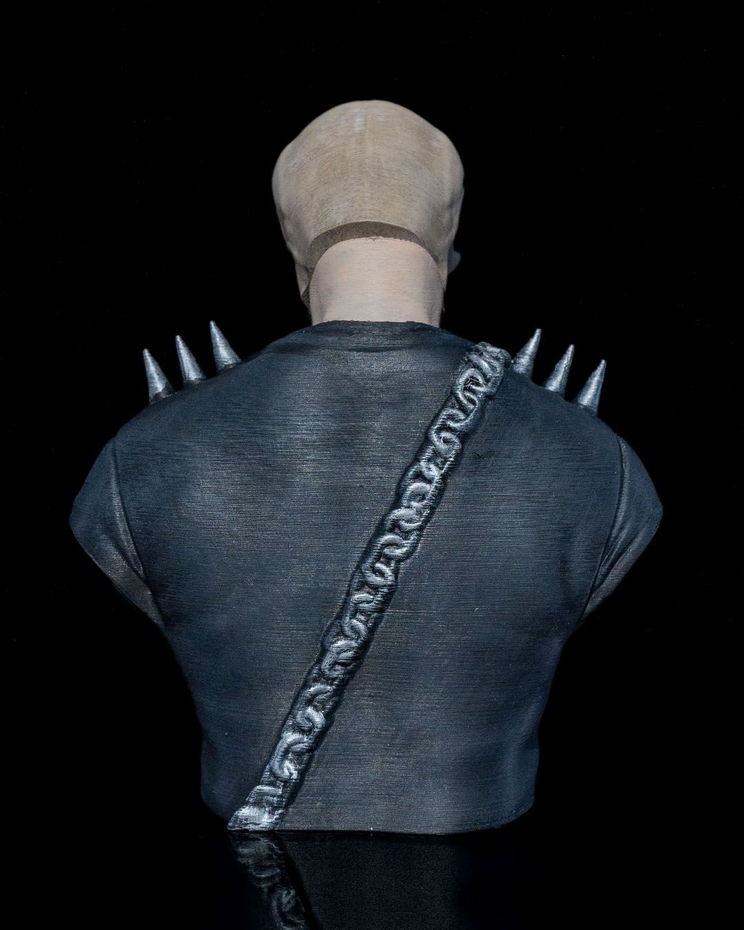 Minor Injury Skeleton Bust — halloween decor, view 5, 3D printed by Craft & Press