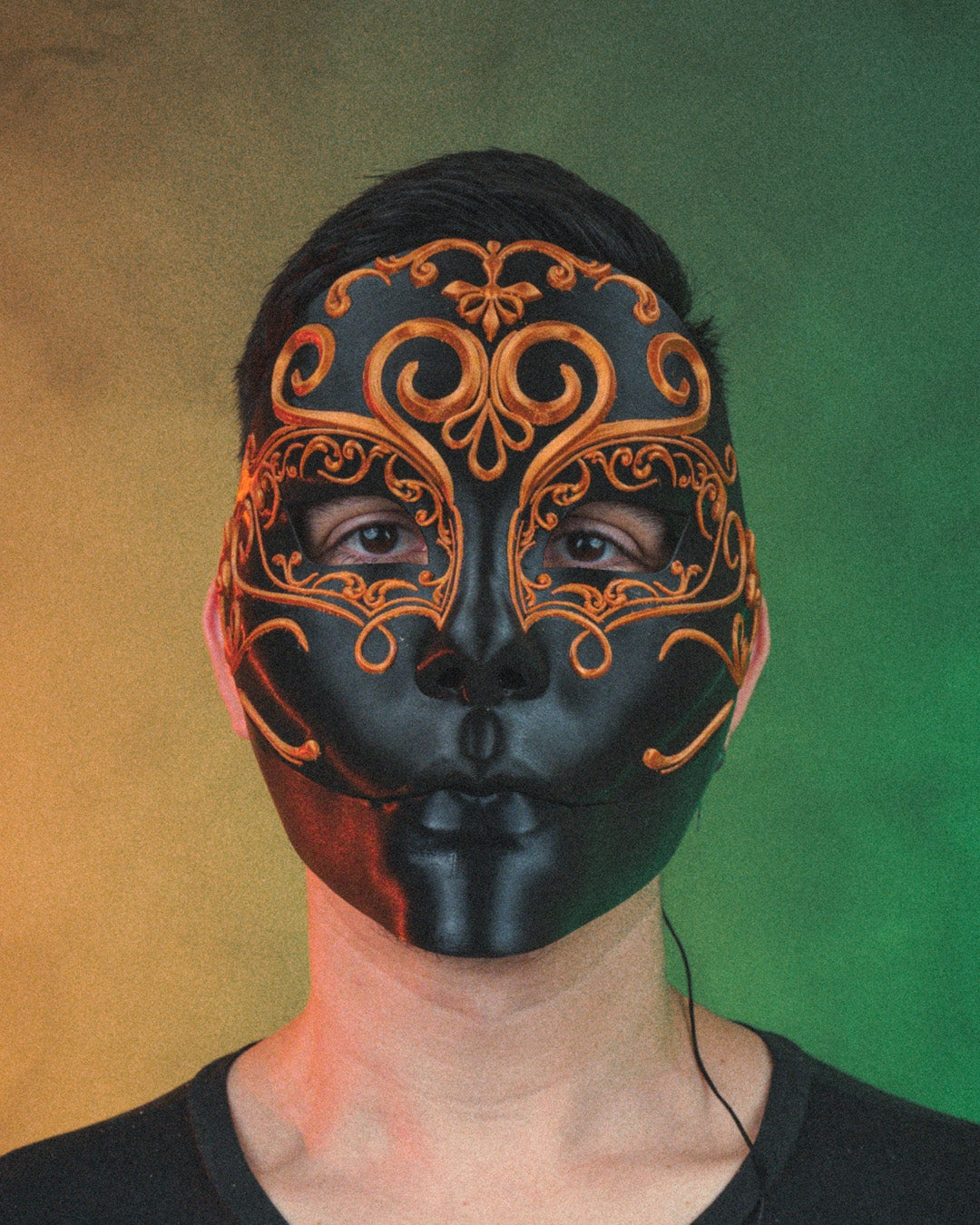 Opulent Masquerade Halloween Mask — halloween mask, view 5, 3D printed by Craft & Press