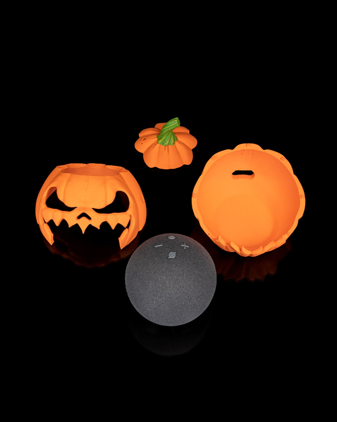 Pump That Jam Echo Dot Holder — halloween decor, view 5, 3D printed by Craft & Press