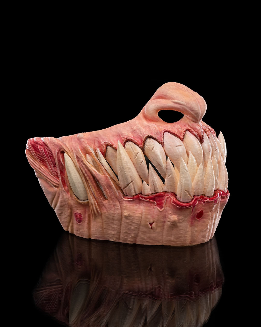Savage Smile Halloween Mask — halloween mask, view 5, 3D printed by Craft & Press