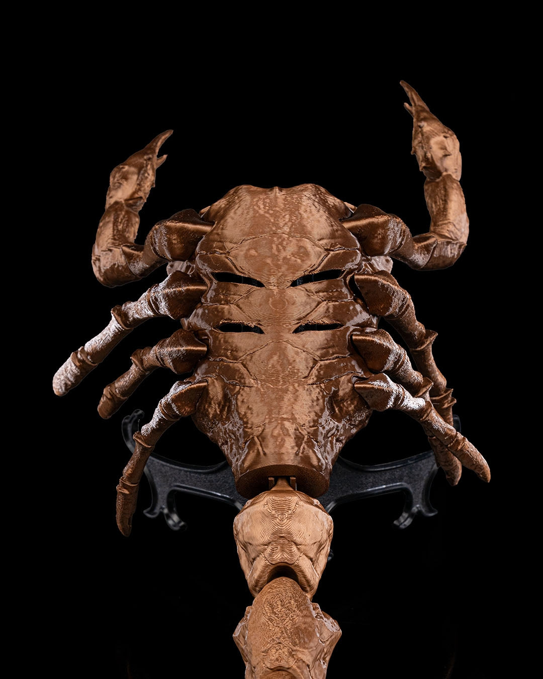 Scorpion Grasp Halloween Mask — halloween mask, view 5, 3D printed by Craft & Press
