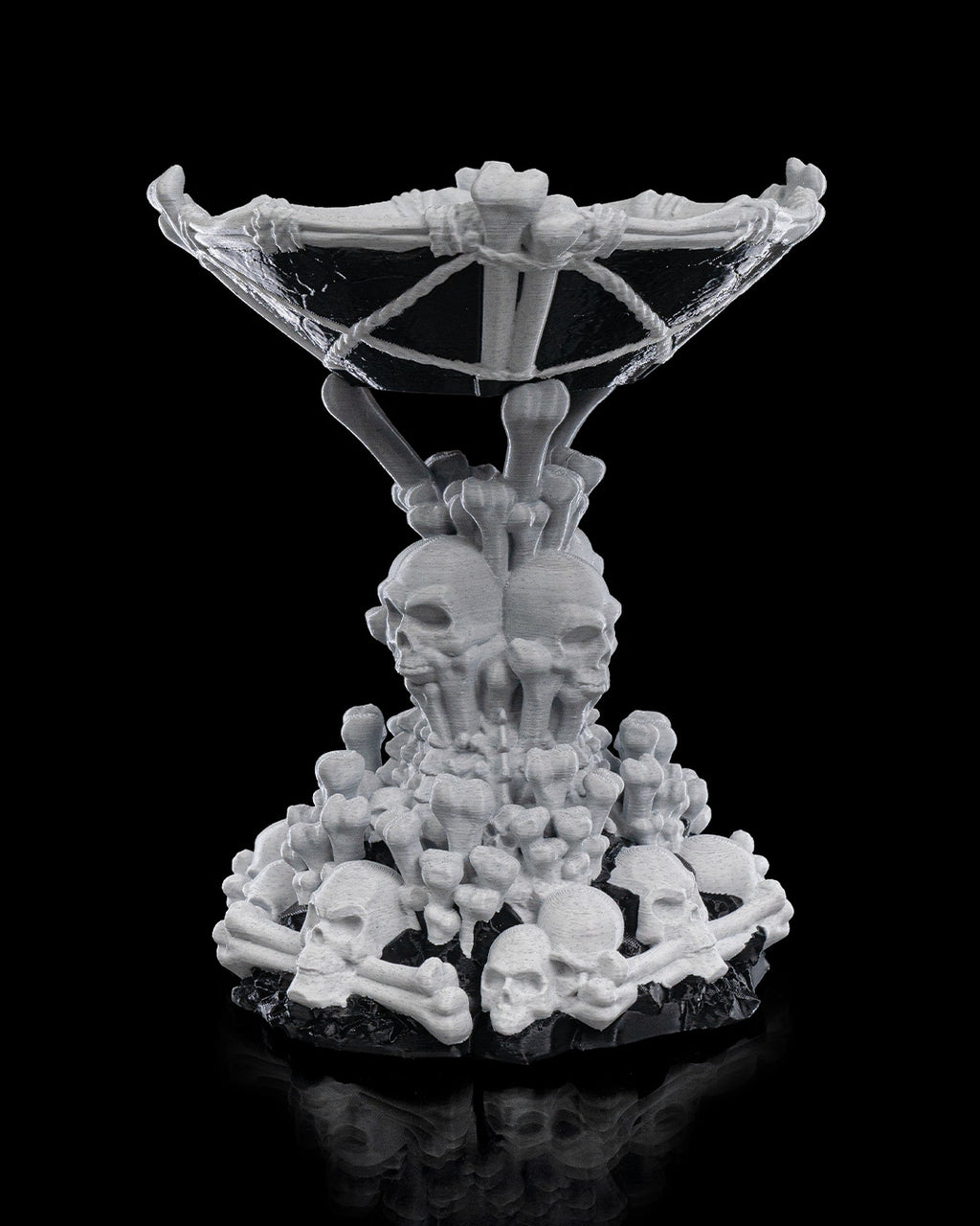 Tower of Bones Candy Holder — halloween candy holder, view 5, 3D printed by Craft & Press