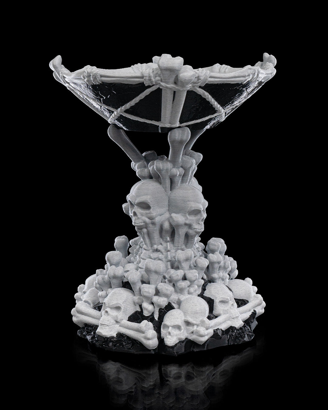 Tower of Bones Candy Holder — halloween candy holder, view 5, 3D printed by Craft & Press