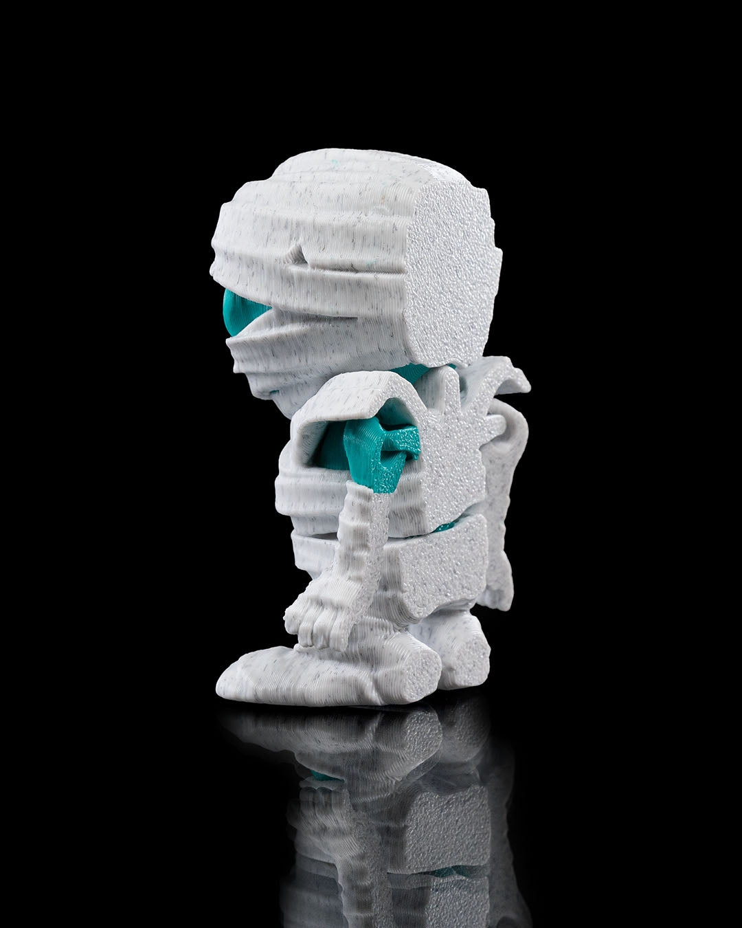 Tutankha-mummy — halloween toy, view 5, 3D printed by Craft & Press