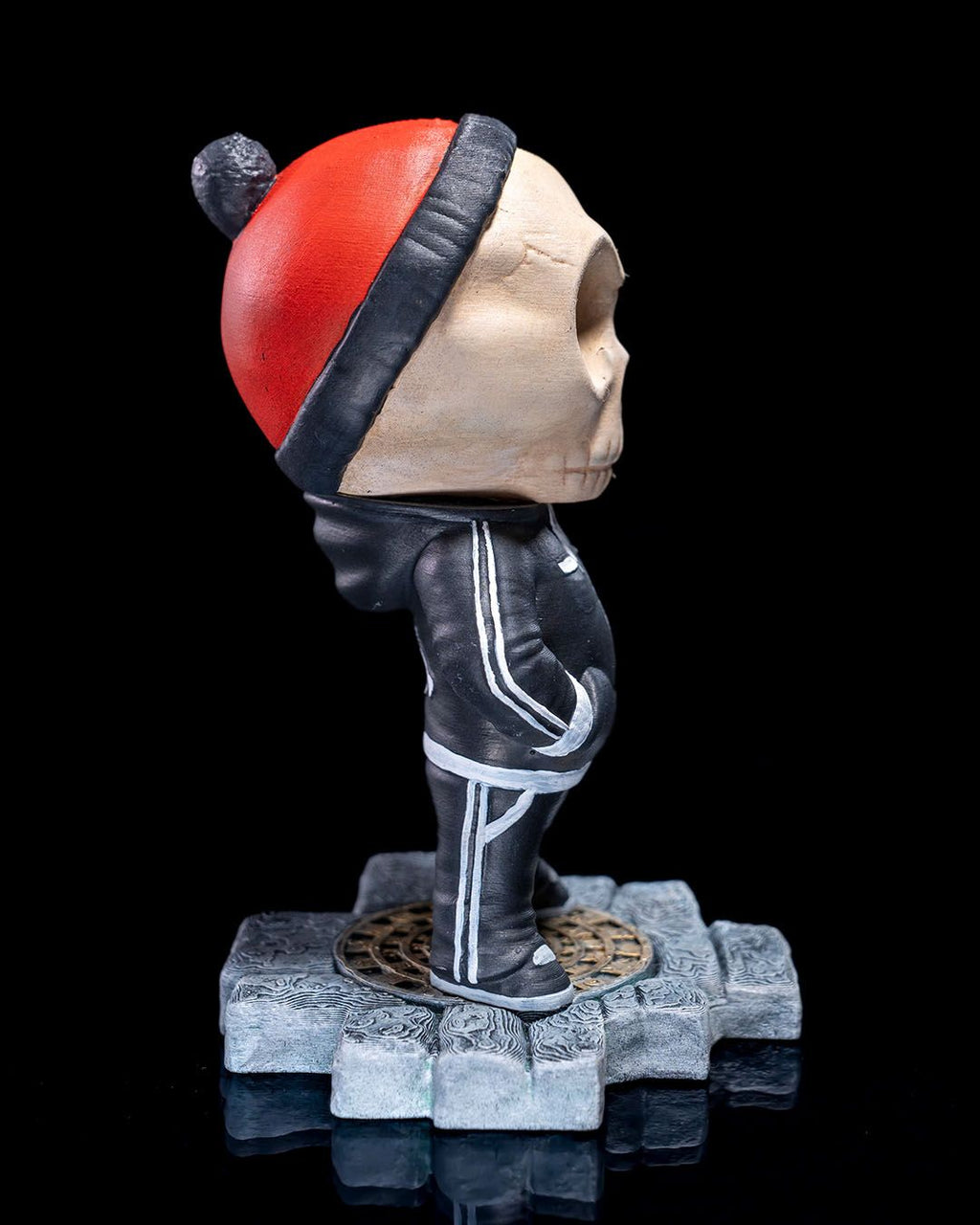 Urban Terrors - Grim — halloween decor, view 5, 3D printed by Craft & Press